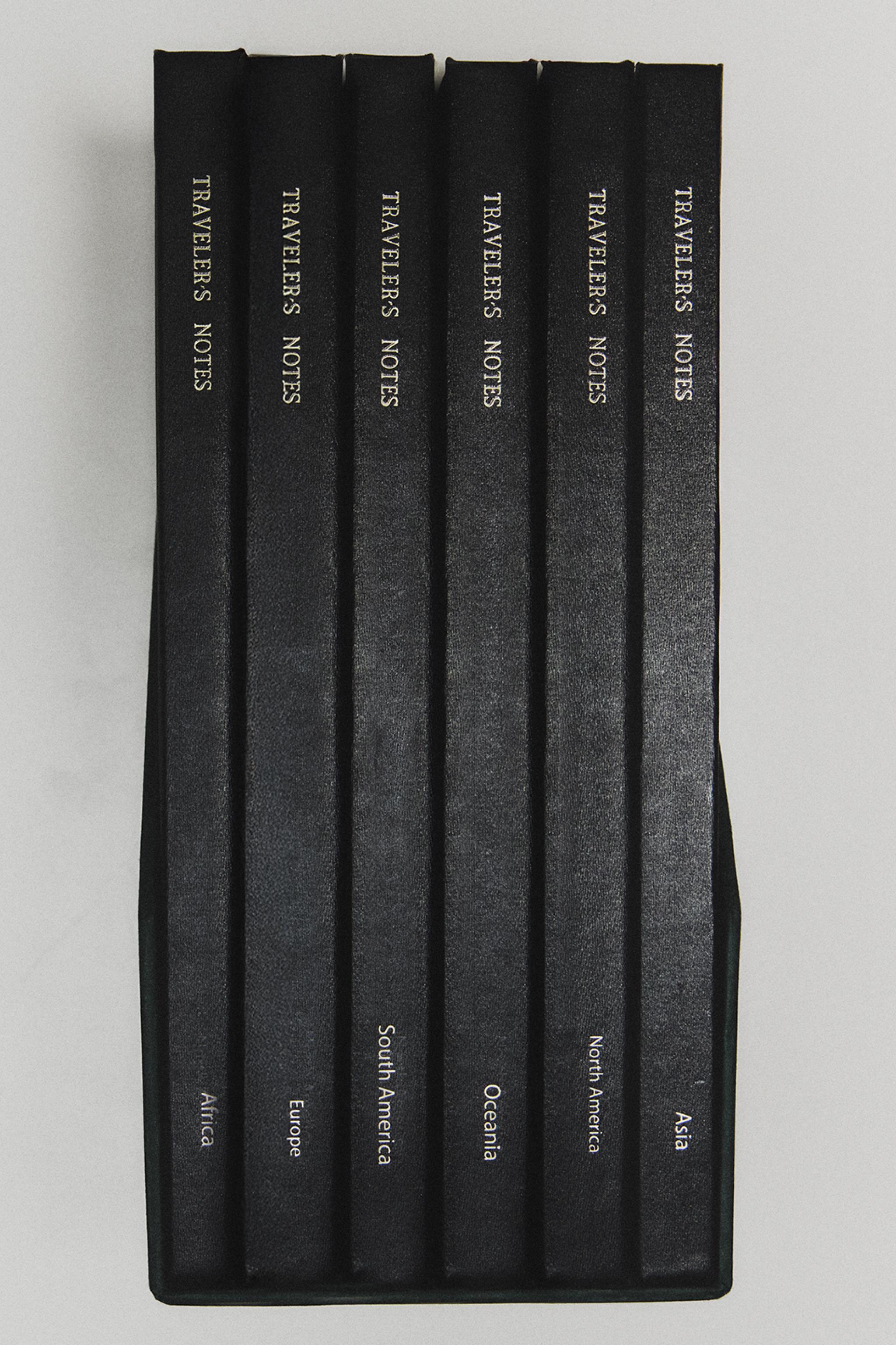 ENSEMBLE JOURNAUX DE VOYAGE CONTINENTS (ENSEMBLE DE 6)